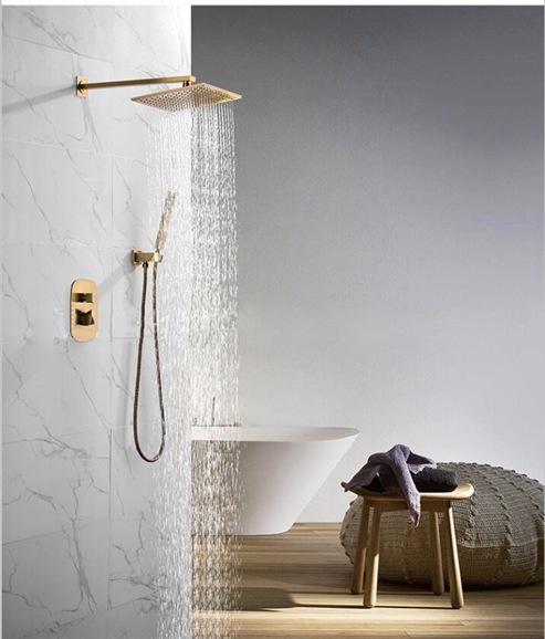 Gold Tone Shower Fixtures